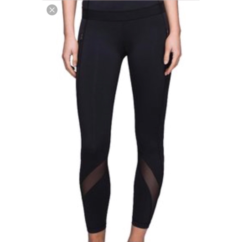 LuluLemon Black Inspire Legging Sz 4